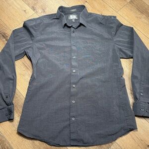 Express Charcoal Button Down Shirt